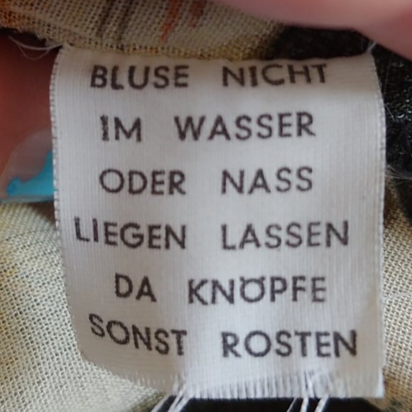 Seidensticker Animal Print Button Up Blouse 16XL - Picture 16 of 16